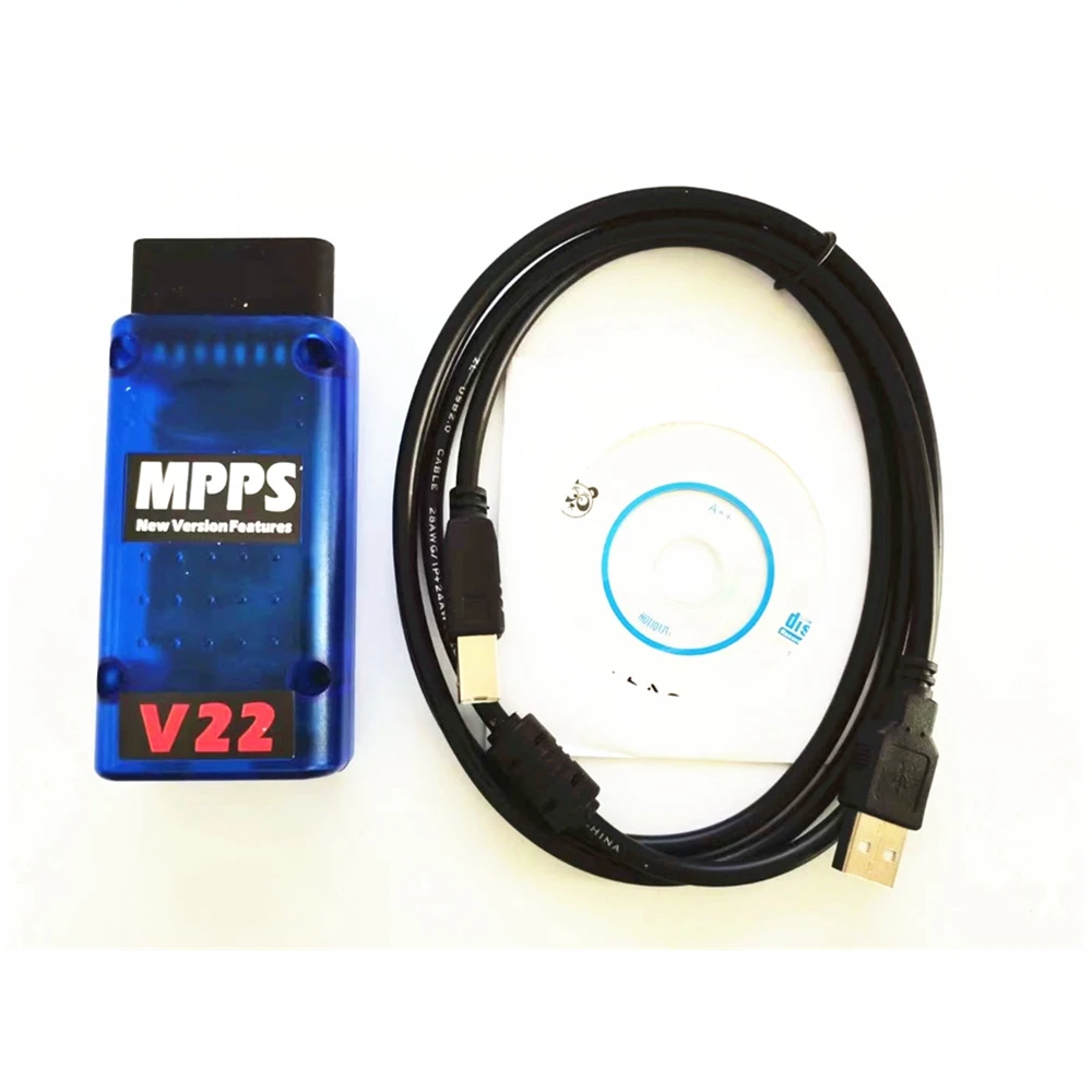 Программатор MPPS V22 V21 MAIN + TRICORE MULTIBOOT с кабелем для непрерывного запуска