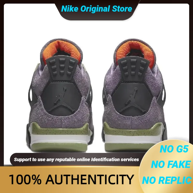 Женские кроссовки Nike Air Jordan 4 Retro ⟊nyon Purple' AQ9129-500