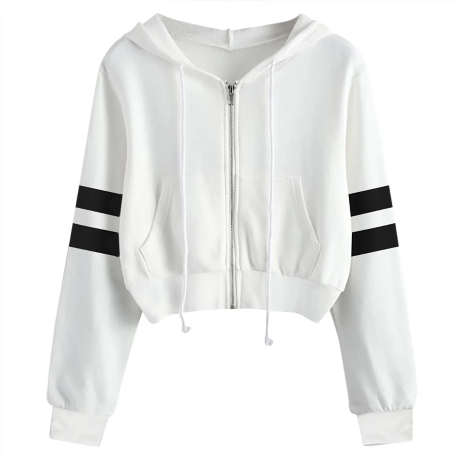 Рисунок 5 - Полосатые женские толстовки на молнии