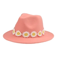 fedoras women hats solid yellow flowers band hats for women kids adults outdoor panama fedoras hats for men sombreros de mujer