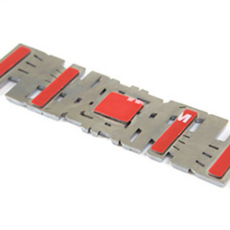 Для Tesla Model 3 S X Y 2017-2021 2022 2023 Автомобильная наклейка с 3D-металлическим гербом в клетку на заднюю крышку