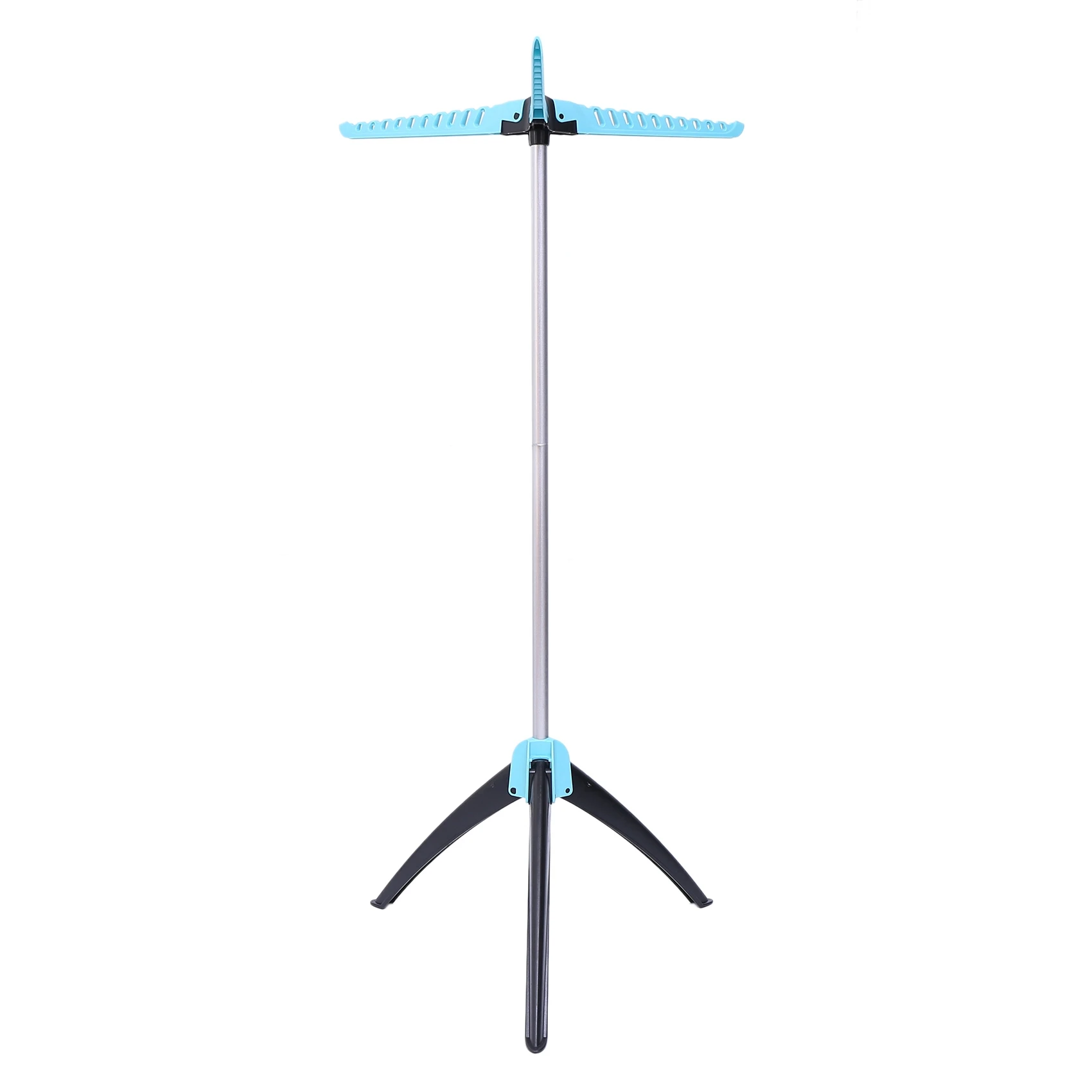 

Magic Clothes Drying Rack Multifunctional Clothing Hanger Organizer Coat Stand Rack Laundry Drying Hangers Blue
