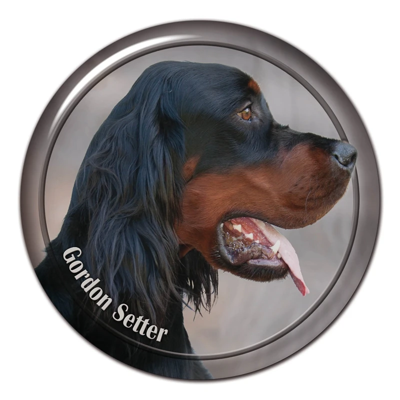 

Самоклеящаяся наклейка Gordon Setter стикер на машину с собакой Декор на бампер заднее окно ноутбука 13 см/17 см