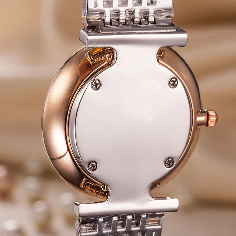 Women's watch ultra-thin luxury quartz watch fashion women's clock gold stainless steel watch women's quartz watch enlarge