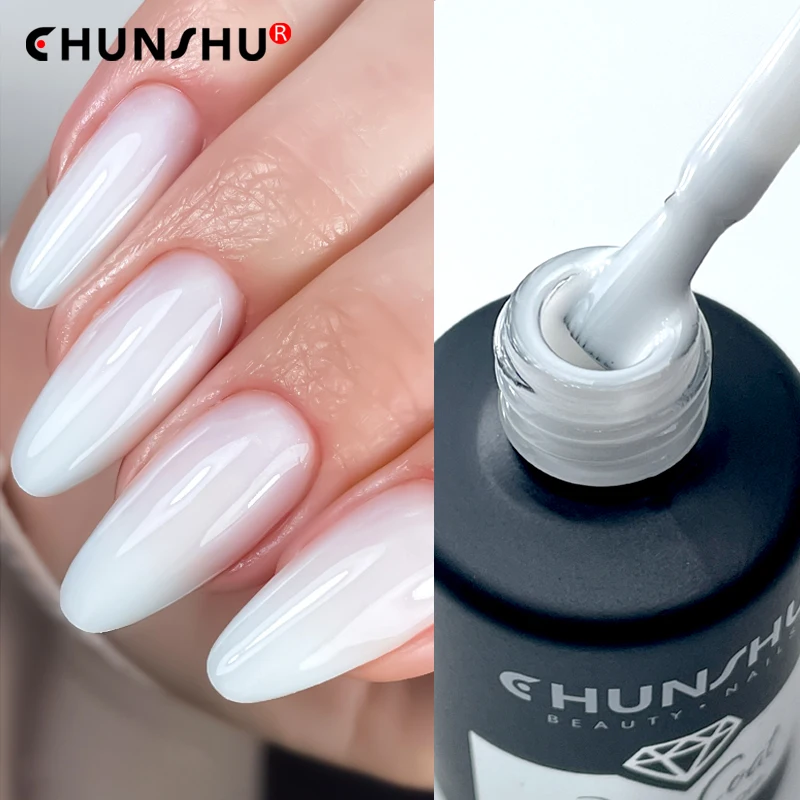 

Гель-лак для ногтей CHUNSHU молочно-белый, камуфляжные цвета, 10 мл