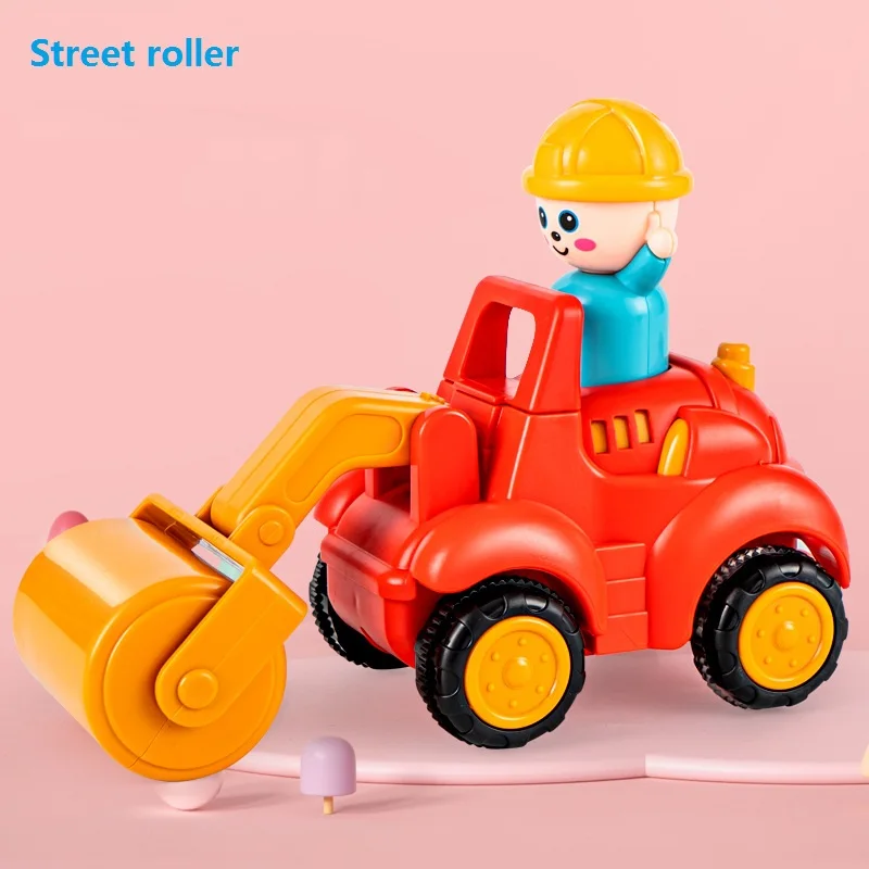 

Press slide recovery truck children's toy excavator fun bulldozer children's toy