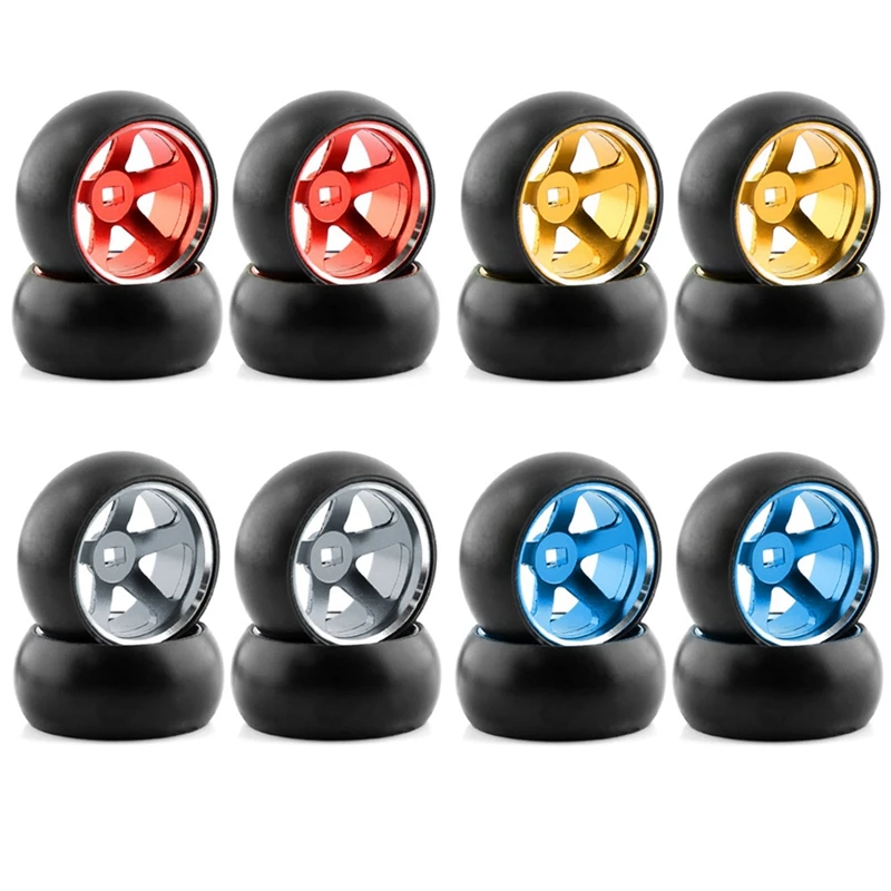 Жесткие пластиковые шины для дрифта металлический обод колеса Wltoys 284131 K969 K989 Kyosho