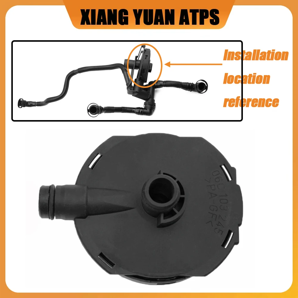 

06C103245 Вентиляционный клапан картера PCV 06C103245, 06C 103 245 для Audi A4 A8 A6 Quattro 3.0 V6 2001-2008