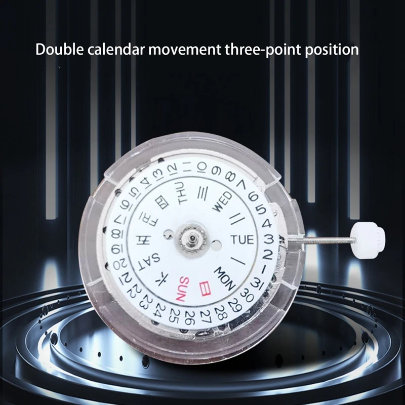 Durable Dual-Calendar Movement Replacement Repair Parts For Watch Movement For 2813 8200 8205 Watchmaker's Repair Tool