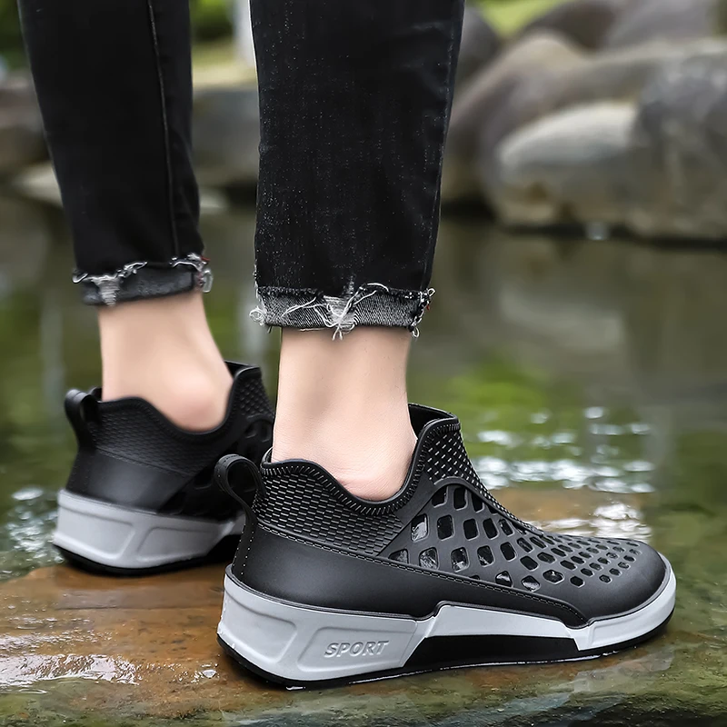 Men Rain Boots Fashion Quick-Drying 