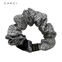 100 pure silk skinnies scrunchie hair clip ties bands ropes scrunchy elastics ponytail holders for women girls hair accessories