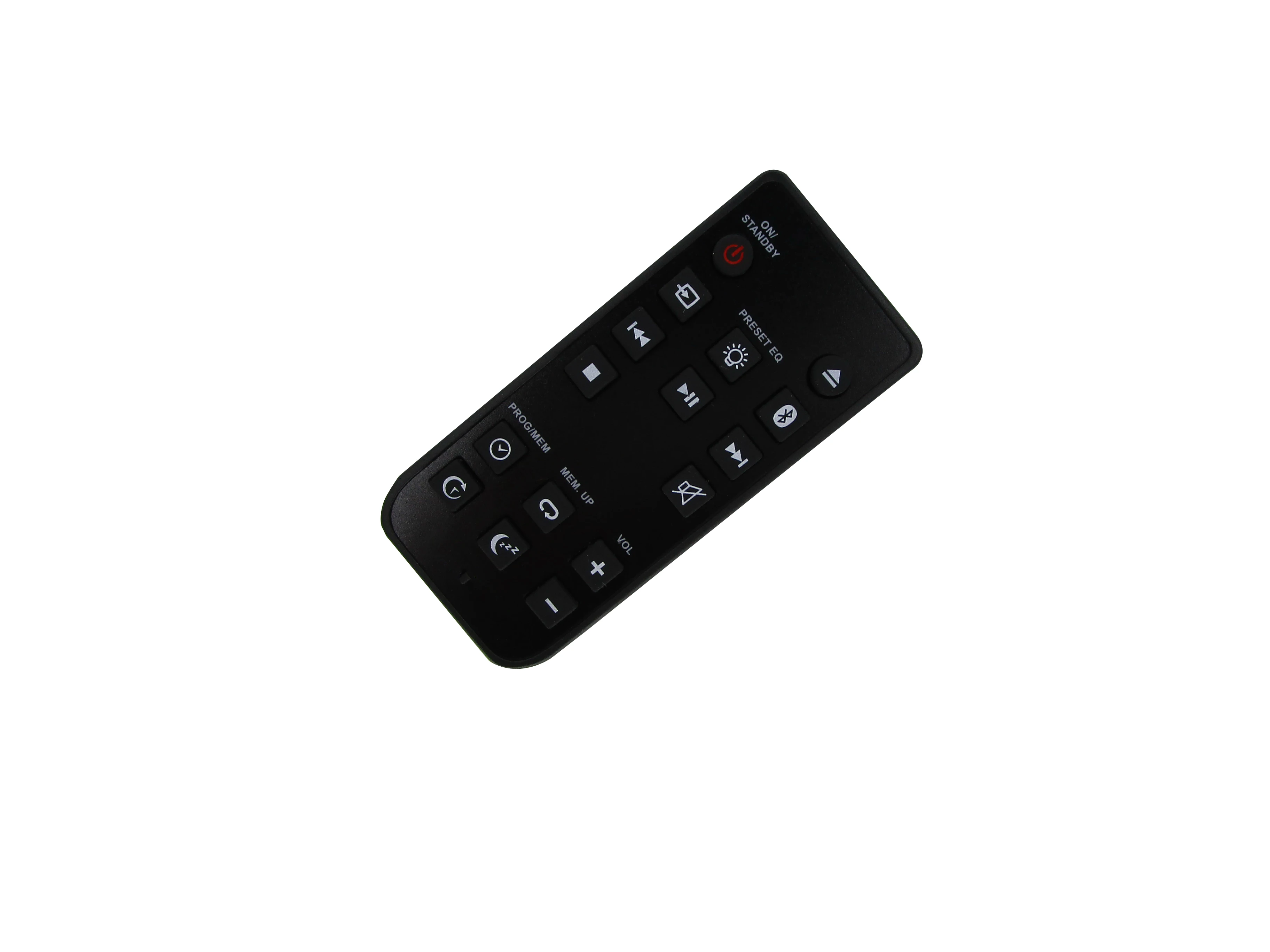 Remote Control For ONN VIPRB-100008724 100008725 & RCA RS3698BL Bluetooth CD Player Stereo Audio System