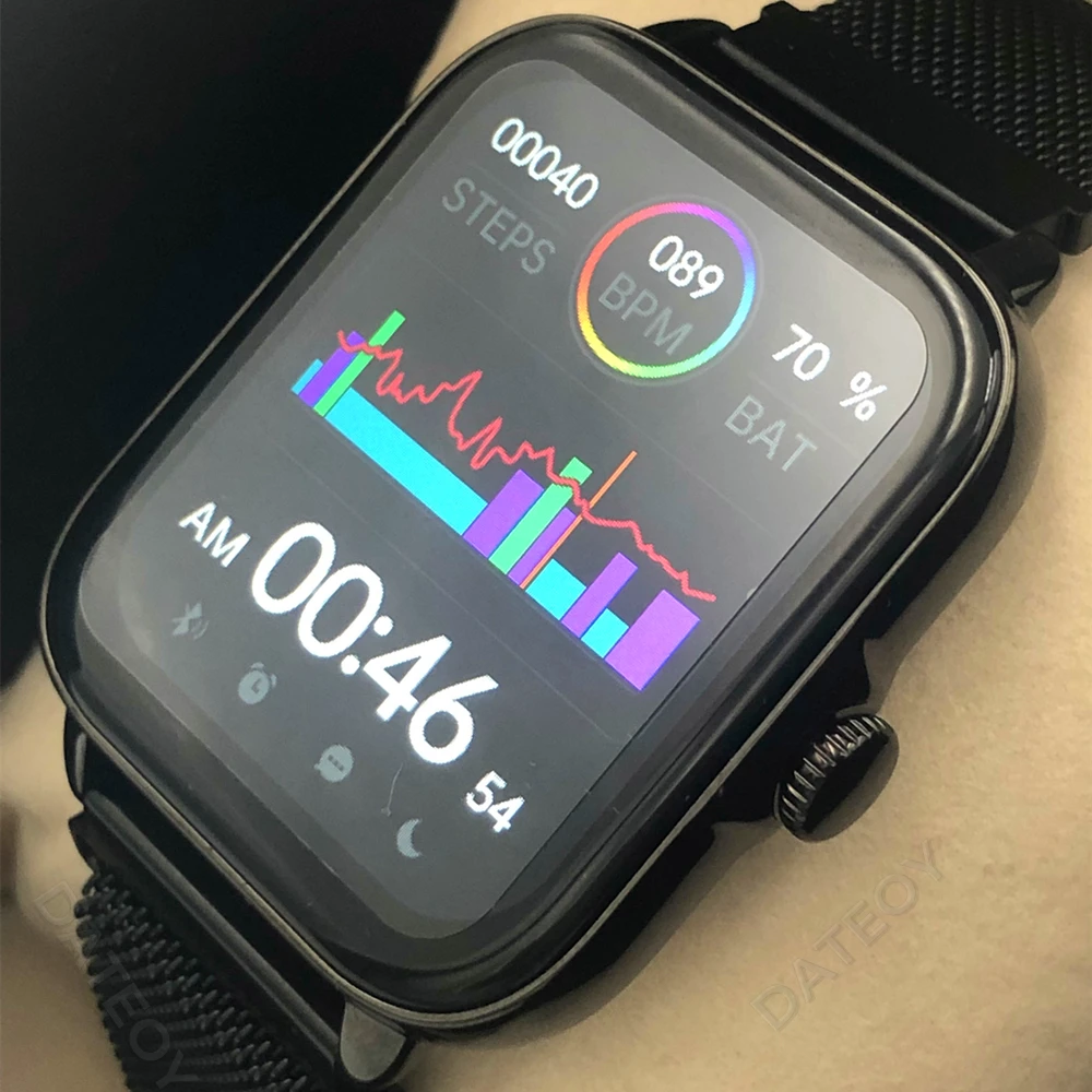 

Новинка 2022, Смарт-часы для мужчин и женщин, 1,9 дюйма, спортивный фитнес-трекер, пульсометр, мониторинг сна, Смарт-часы, Смарт-часы для Android и iOS