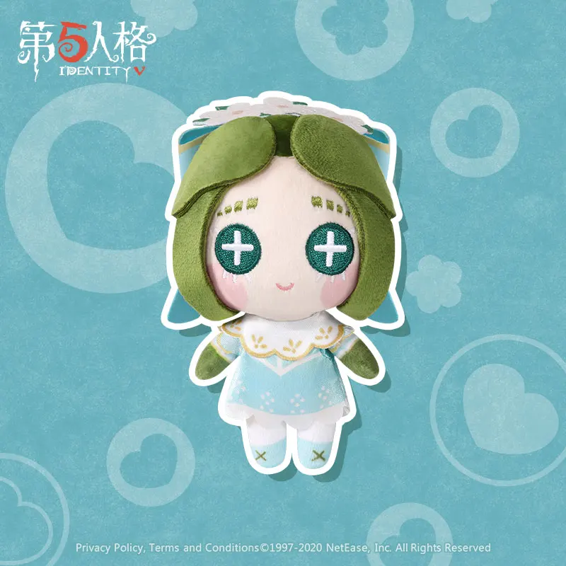 

Kawaii Game Identity V Doctor Emily Dyer Anime Plush Toys Doll Cosplay Soft Mini Plushie Dolls Cute Pendant Stuffed Figure Gift