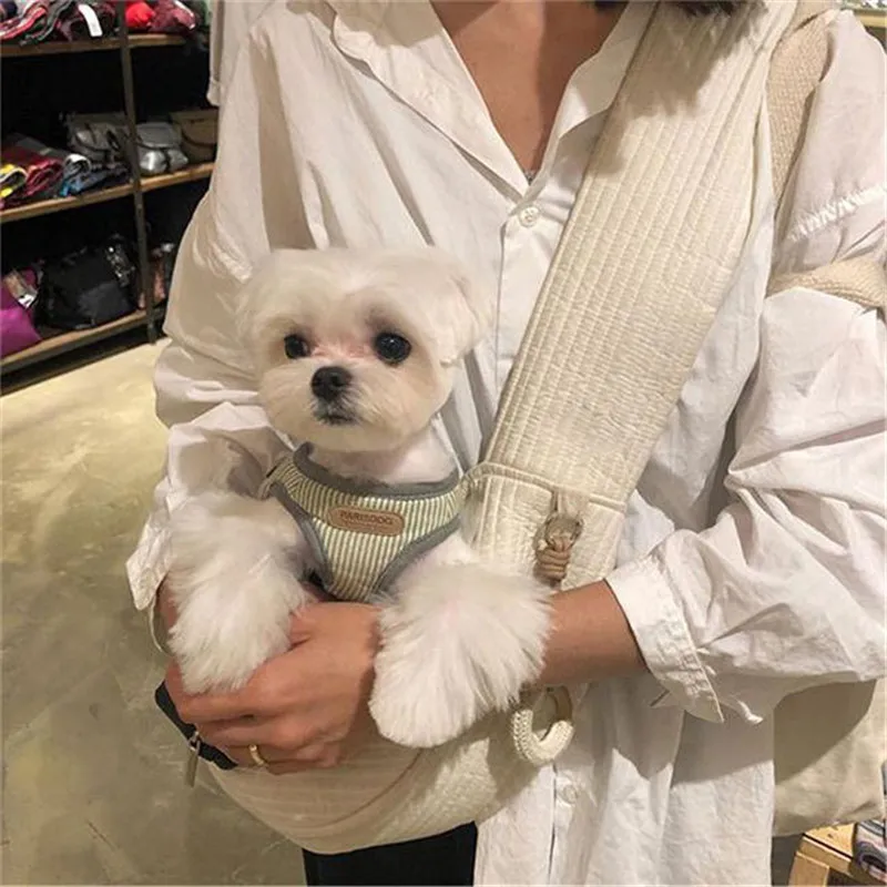 

Handmade Small Pet Dog Outdoor Travel Tote Bag Cat and Dog Carry Bag Cat Backpack Pet Bag Shoulder Messenger Bag Pet Supplies