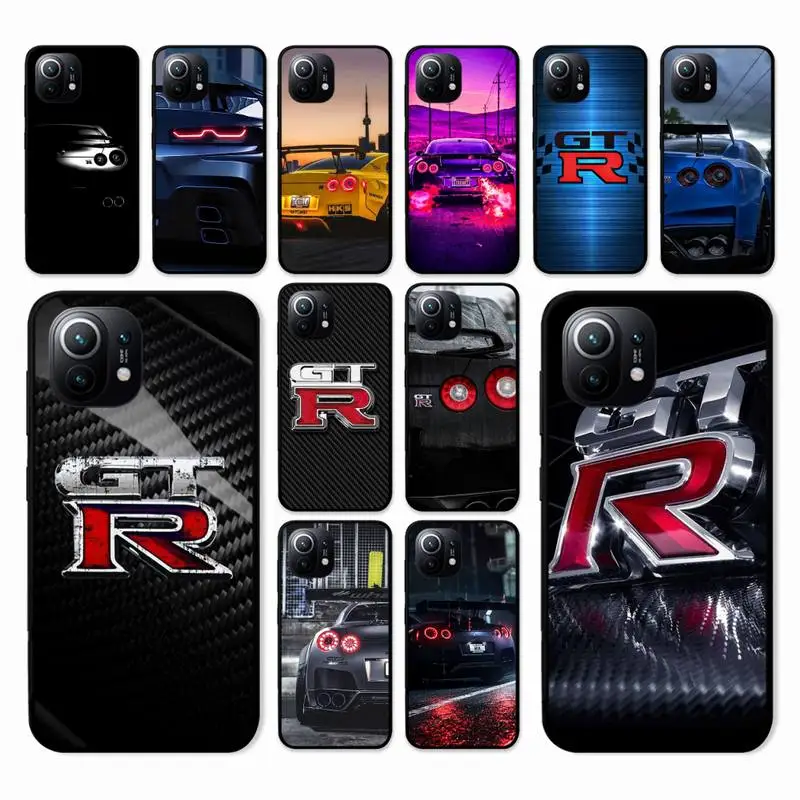 

GTR sport Car Luxury Phone Case for Xiaomi mi 5 6 8 9 10 lite pro SE Mix 2s 3 F1 Max2 3 coque