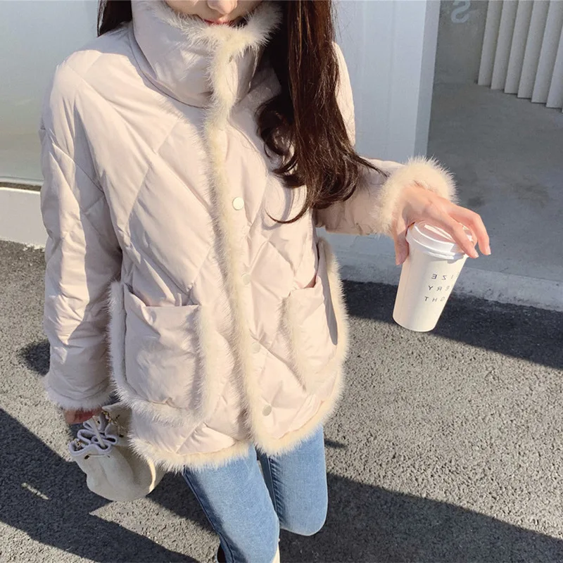Coats Woman Winter 2022  Clothes Loose  Thickened Warm Tops Streetwear Fashion Tops Autumn Winter for Women