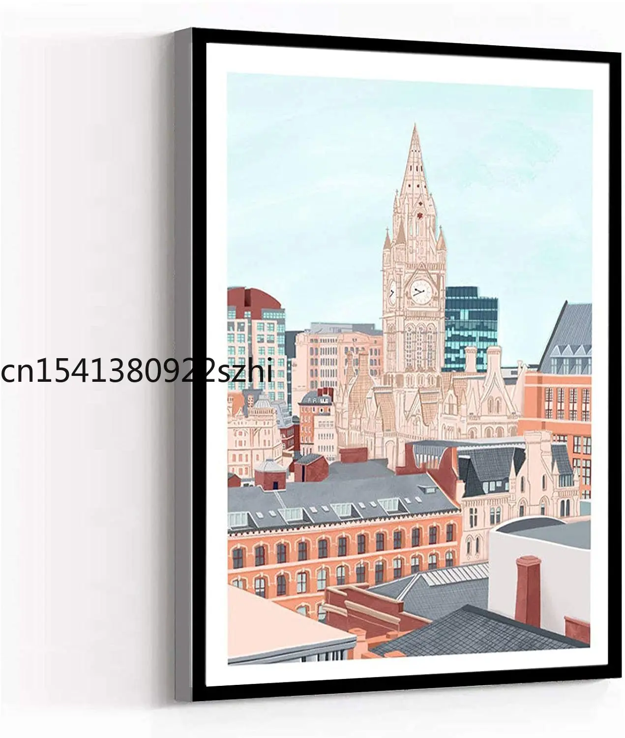 Настенная Картина на холсте в современном стиле 16x24 дюйма |