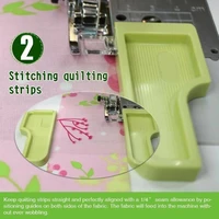 6 in 1 stick sewing machine sewing seam guide positioning interlock multifunction measure plate sewing grid accessories gui n2d4