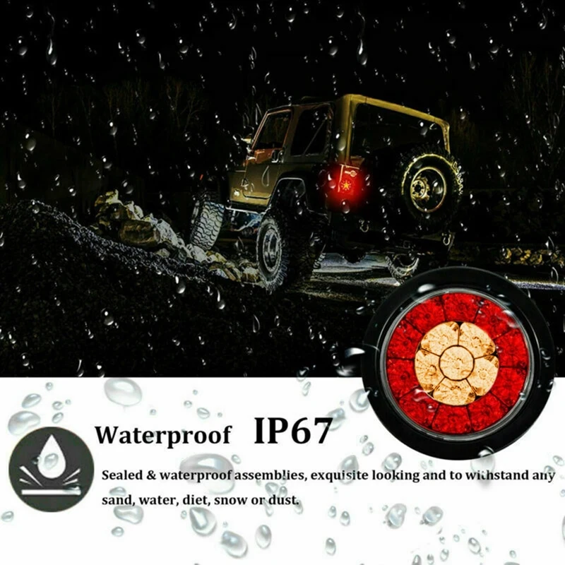 Задние фонари заднего стоп-сигнала для грузовиков 2 шт