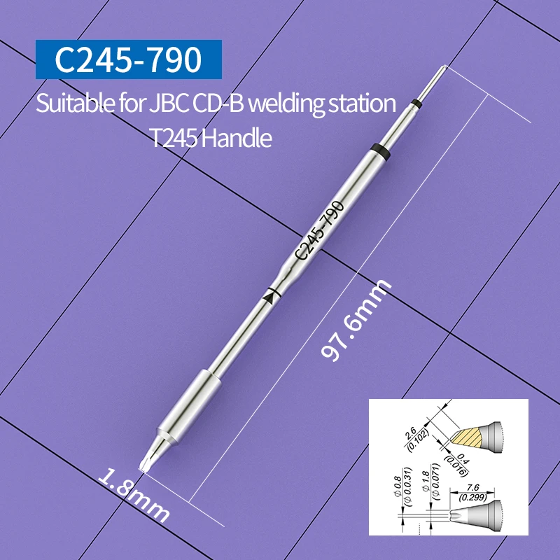 

Наконечник паяльника C245 для паяльной станции JBC