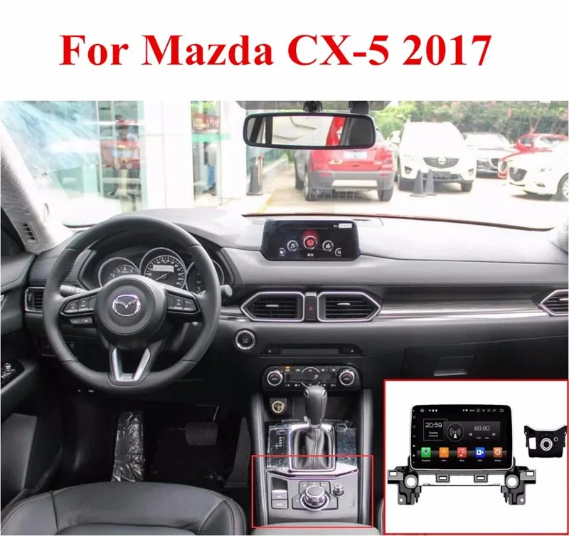 2din CarPlay Android 11 Автомагнитола для mazda CX-5 CX5 2017 2018 - 2021 Автомобильный GPS Радио