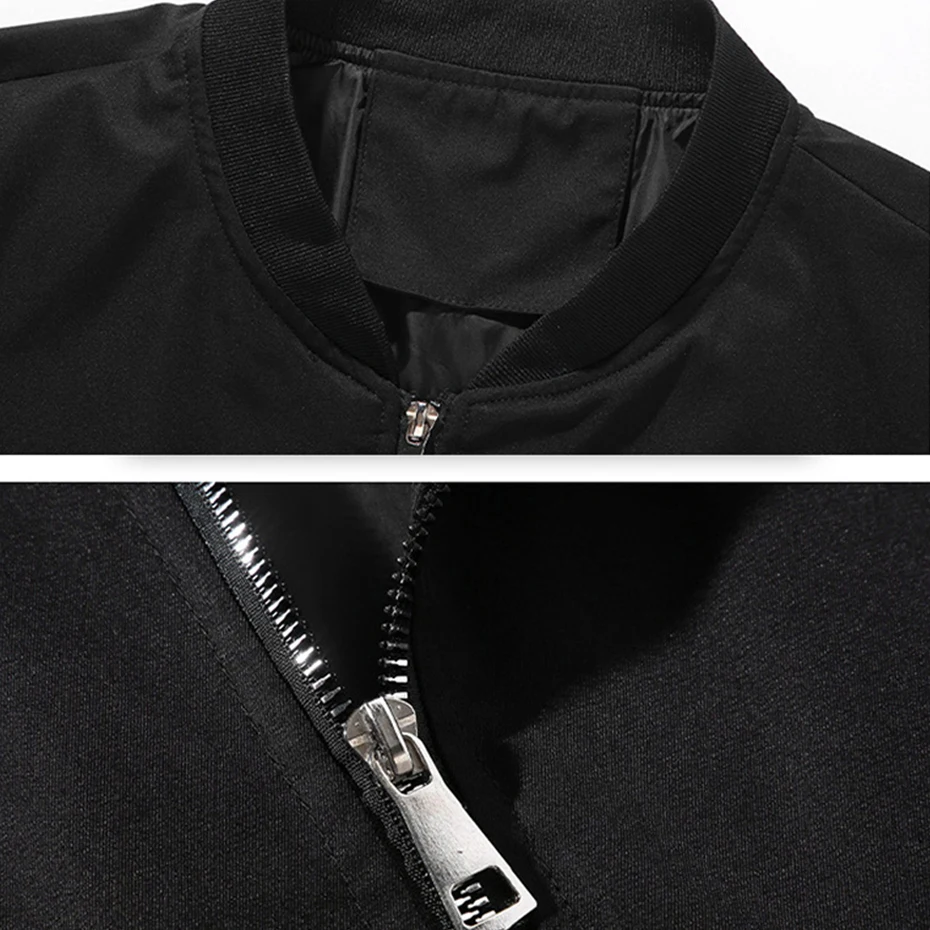 Мужская зимняя куртка-бомбер с вышивкой размеры до 10XL