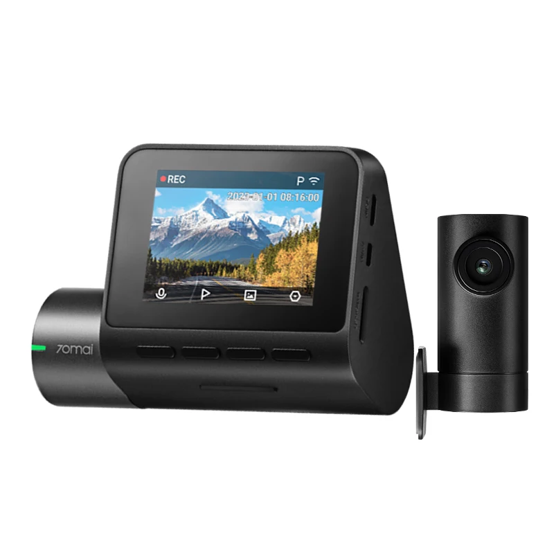 

Global 70mai A200 Двухканальная запись 1080P HDR 2'' IPS экран 24H Парковочный монитор WIFI ПРИЛОЖЕНИЕ 130° FOV