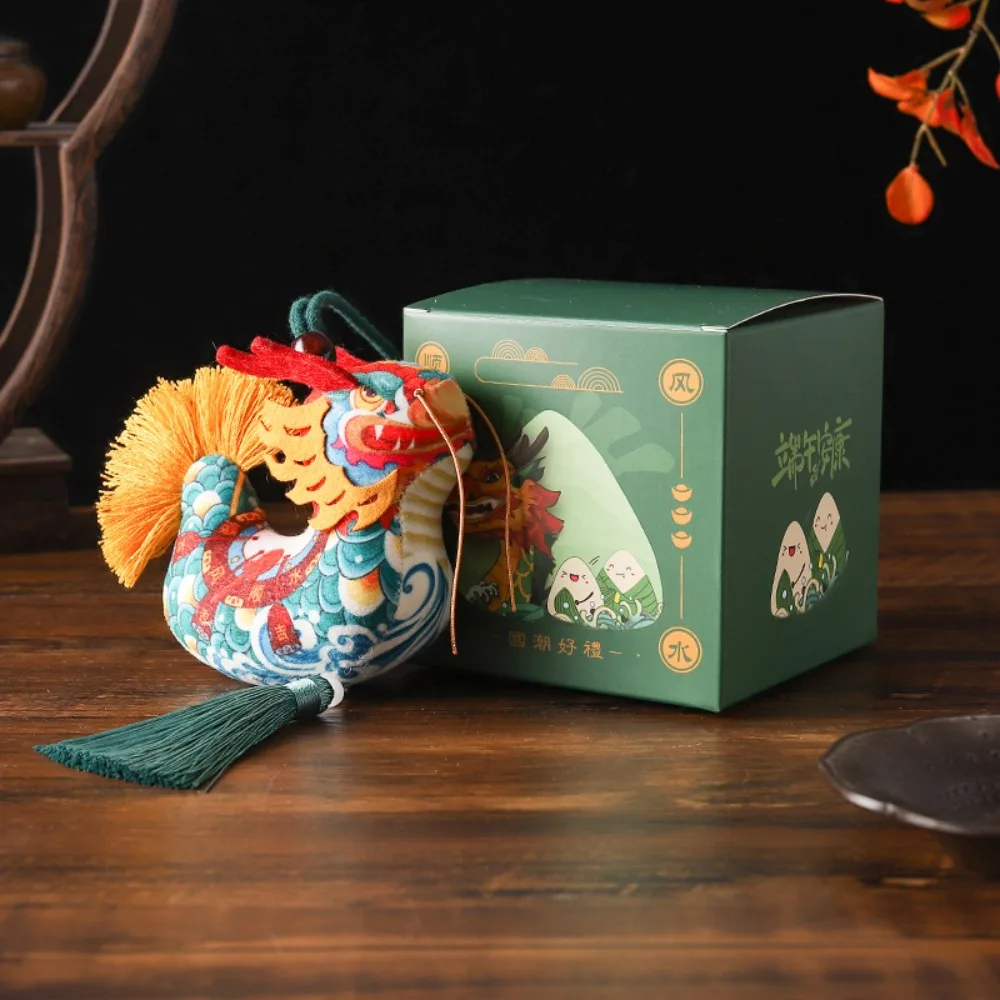 Праздничный подарок в форме дракона лодки яркая традиционная ароматная саше