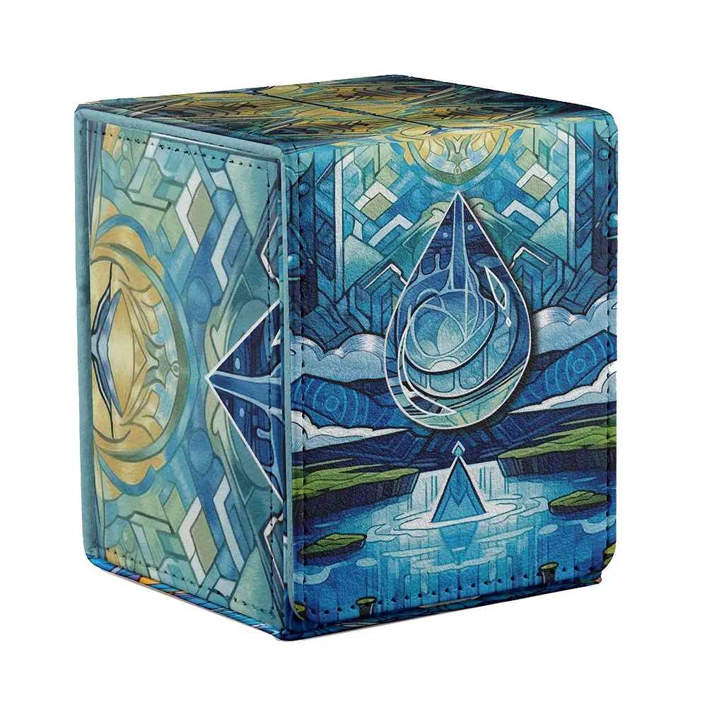 Коробка для колоды карт подходит YGO MTG 100+ ящик хранения торговые карточные игры