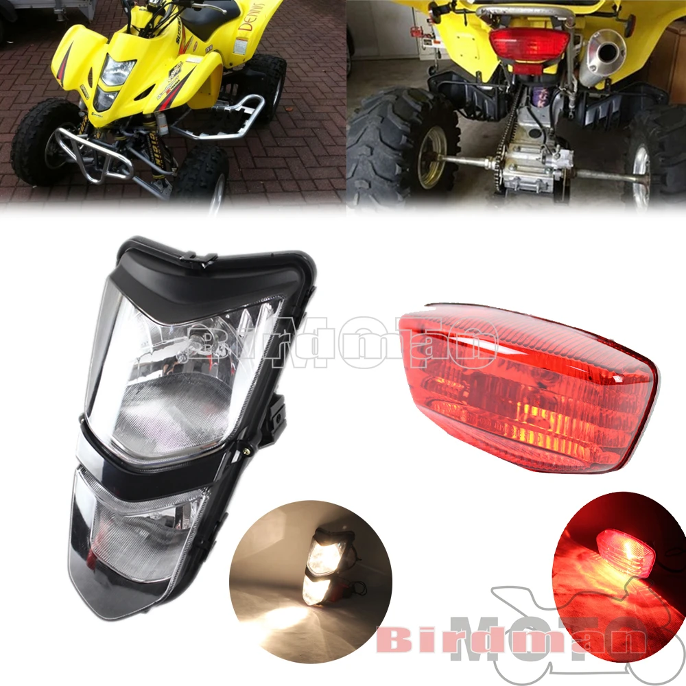 Двойной задний фонарь для мотоцикла, 12 В, 25 Вт, задний фонарь для Suzuki, квадроцикла, LT-Z400 2003-2008 для Kawasaki KFX400 KSF400