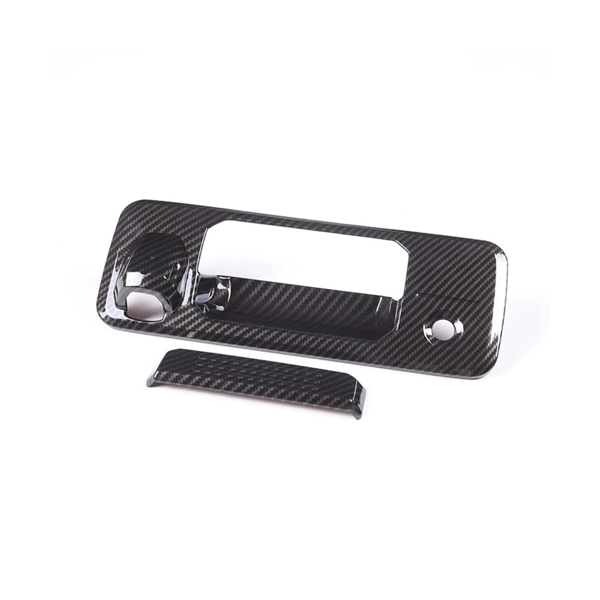 

For Toyota Tundra Tacoma 2014-2021 Car Rear Door Tailgate Handle Switch Button Cover Trunk Handle Trim Accessories