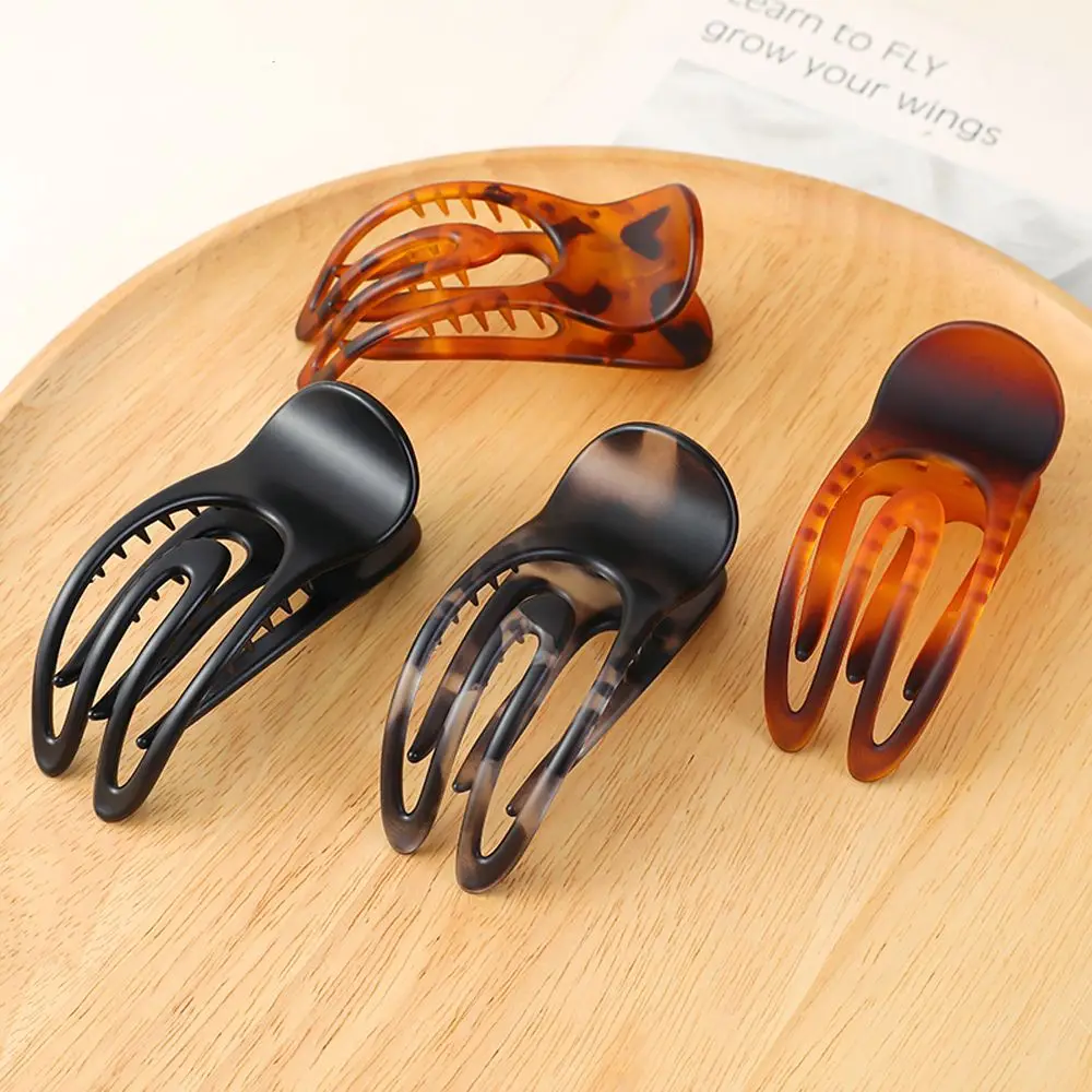 

1PC Matte Hair Claw Solid Large Duckbill Clip Mother Hair Clips For Girls Women Ponytail Holder Temperament Hairgrip Gifts