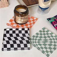 cup coaster placemats for cups checkerboard coaster dinner mat nordic home photography props mats and pads mug mats