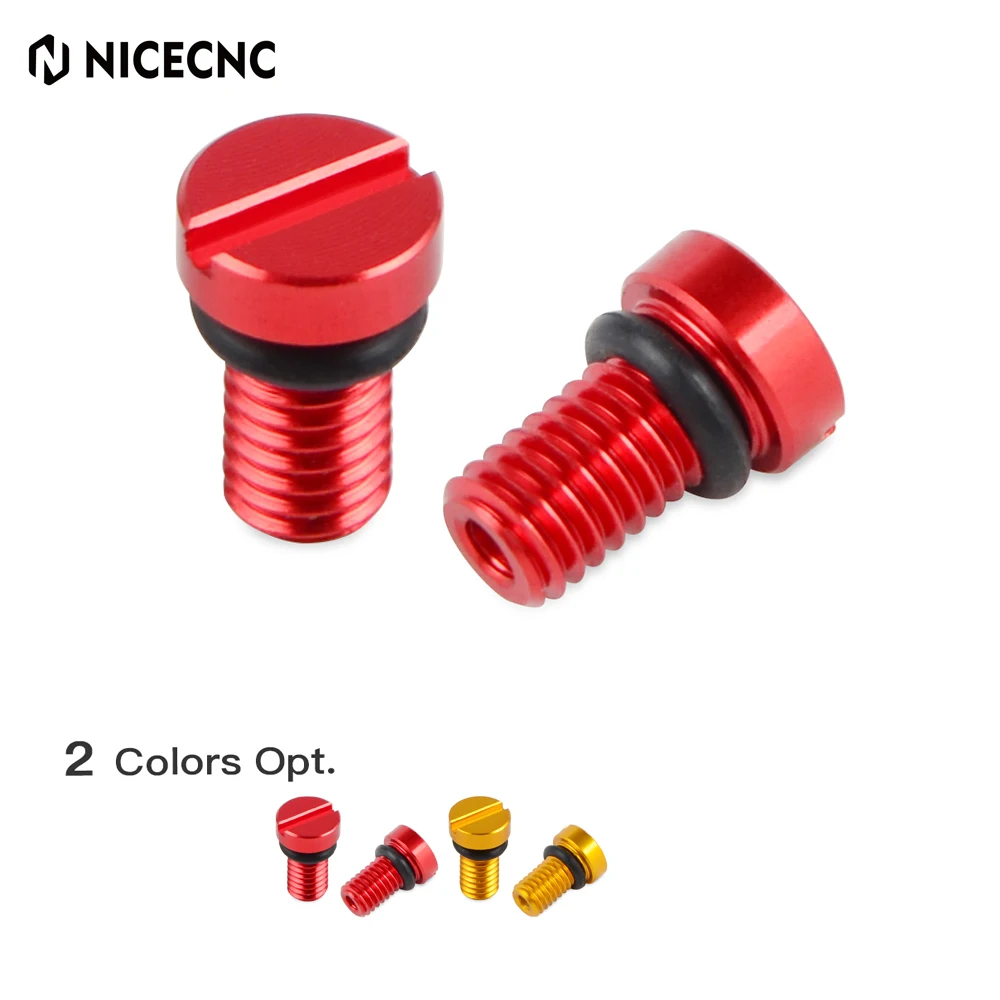 

M4 x 0.8 Front Fork Air Valve Cap Screw For Kawasaki KX80 KX85 KX100 KX125 KX250 KX250F KX450F KX450 Motorcycle Accessories