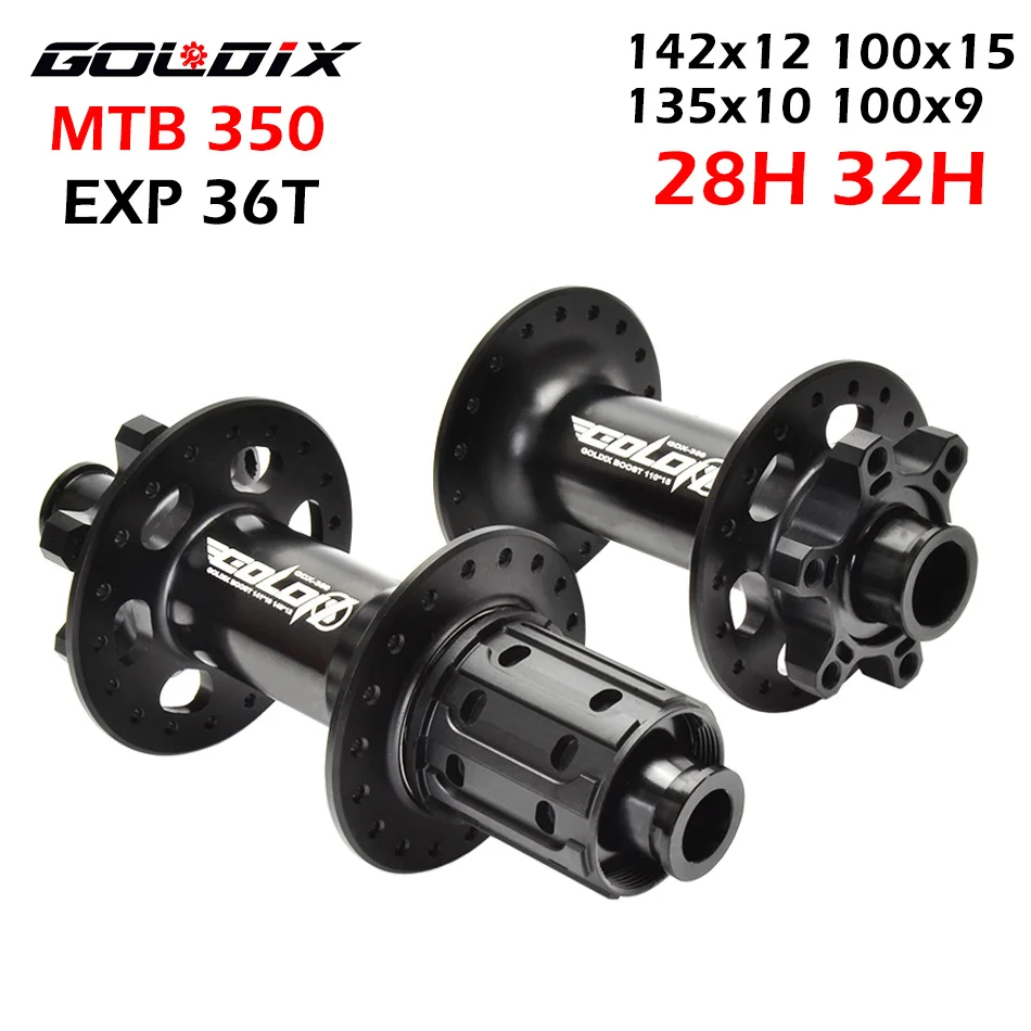 

Ступица дискового тормоза GOLDIX DTSWISS 350 MTB EXP 36T, герметичные подшипники, супер светильник шесть гвоздей, вал 28H/32H 100X15 100X9 135X10 142X12