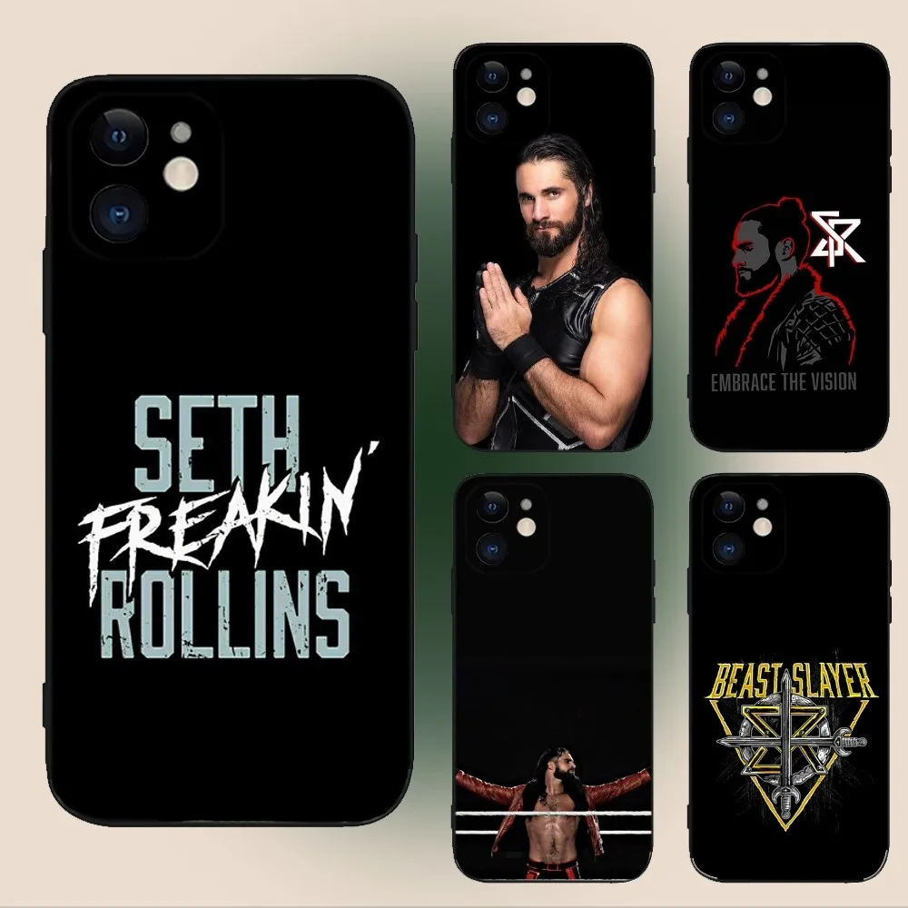 Чехол для телефона Seth F-Freakin Rollins iPhone 16 15 14 13 12 11 Plus Pro Max XS XR SE Mini 8 7 мягкий силиконовый