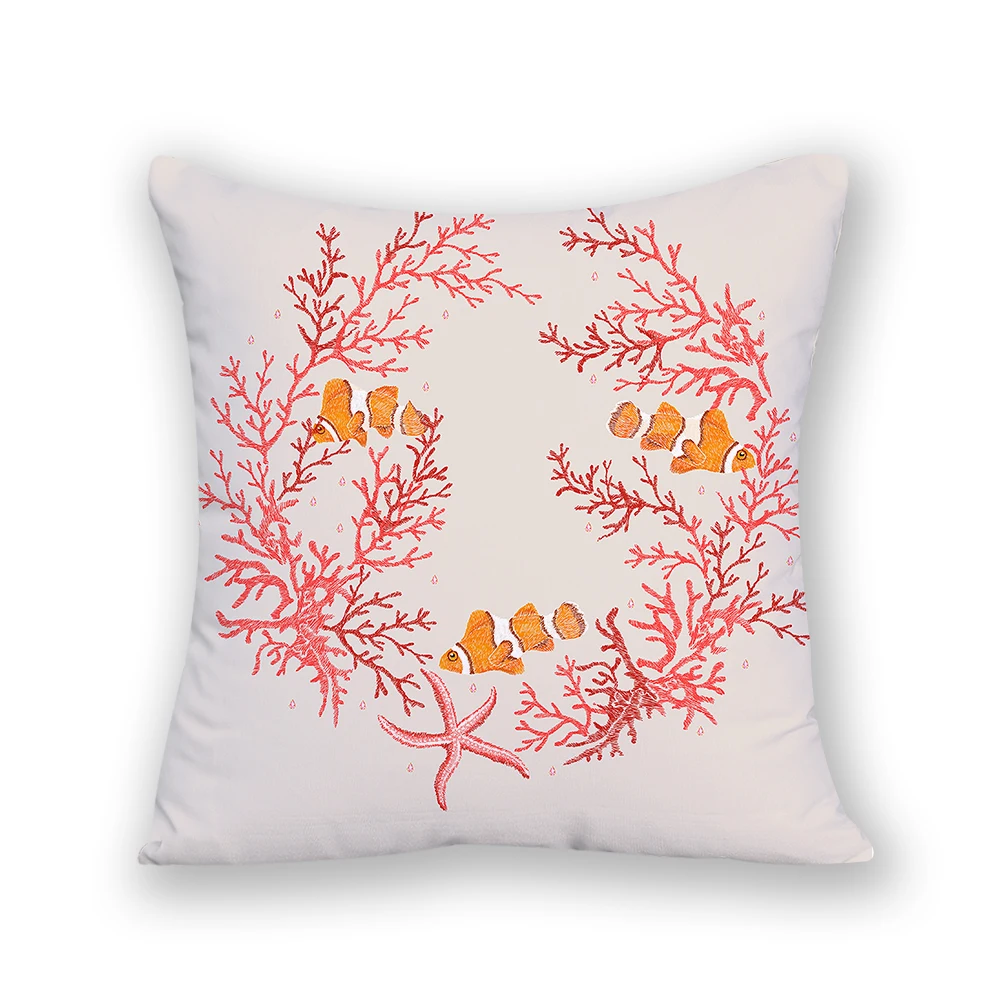 

Square Nordic Letter Living Room Decoration Cushion Filling 45x45 Home Decor Gift Animal Cushion for Chair Painting Cover E2134