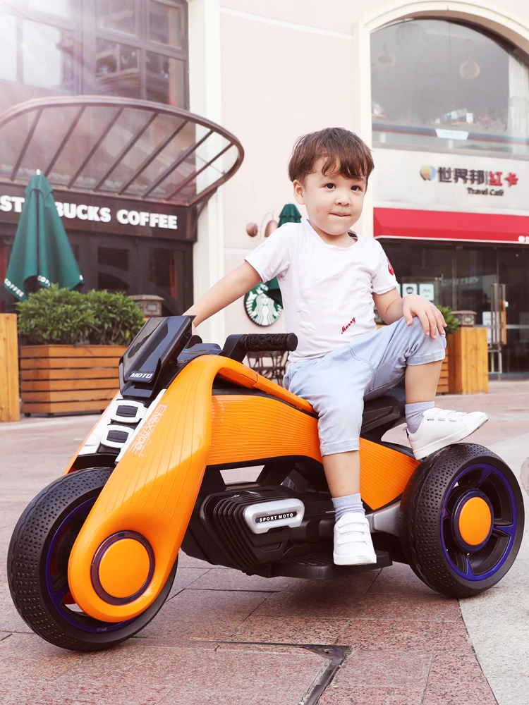 

Игрушка YY для мальчиков и девочек, Детский Электрический мотоцикл