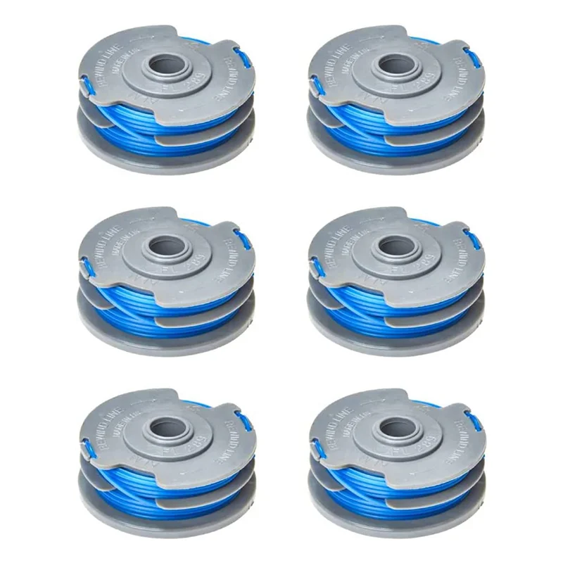 

6 шт., шпуля для триммера Flymo, 1,65 мм