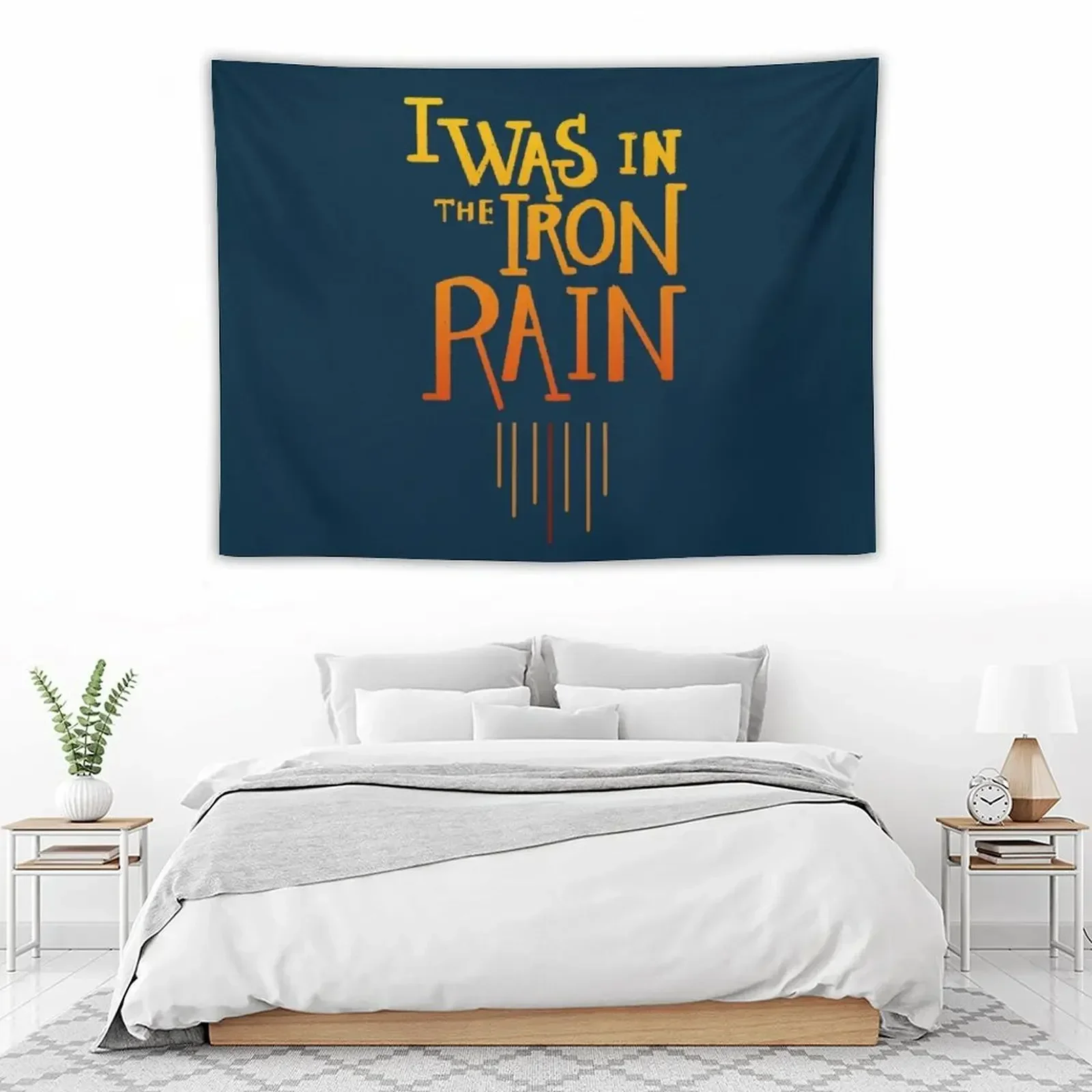 I was in the iron rain гобелен Декор для спальни настенный милый