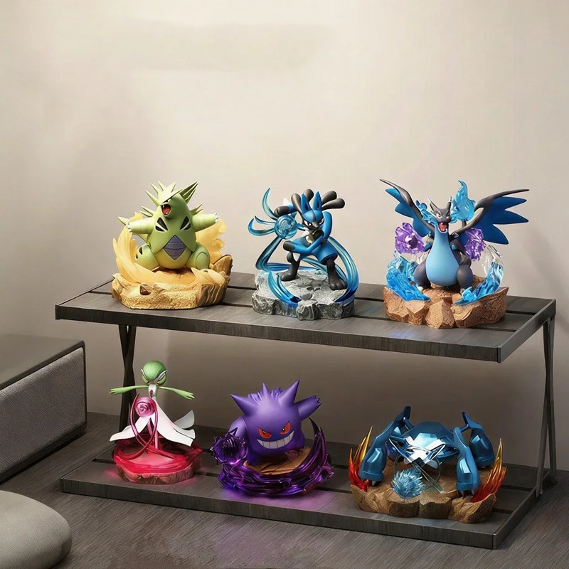 Фото Фигурки-модели Pokemon All-out Battle Micro-Scene: Генгар, Гардевоар, Метагросс – украшения и игрушки для рождественского подарка №5