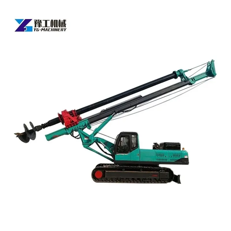 Геологическая буровая установка YUGONG 200 м испытательная машина SPT прицеп