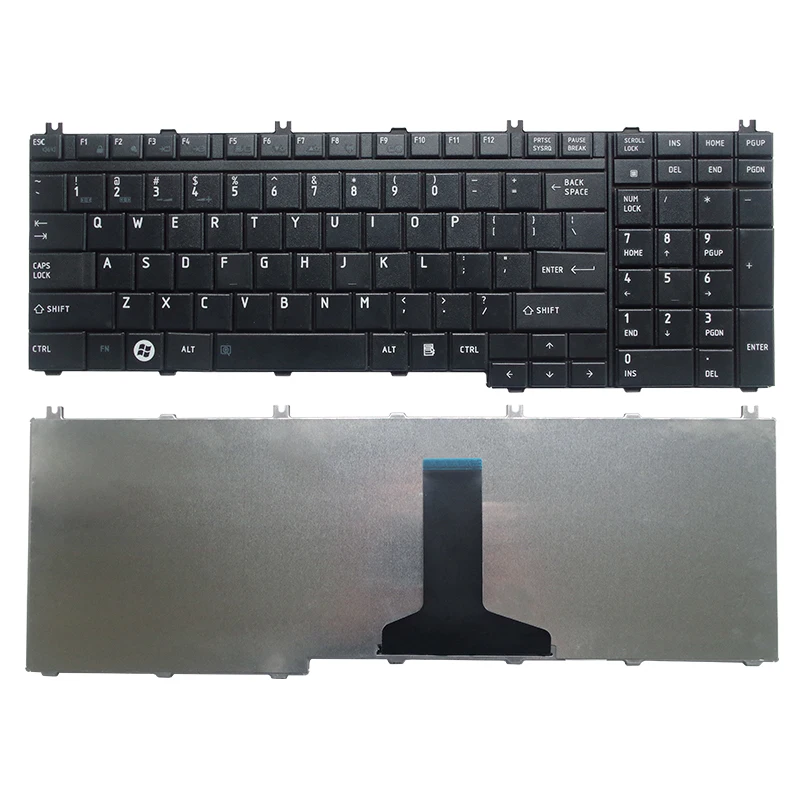 US/RU клавиатура для Toshiba Satellite L500D X200 X205 P300D P305 P305D P500 P500D Tecra A11 P200 P300 L350 L355 L355D L500 L505