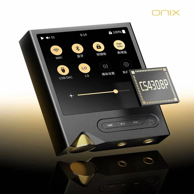 Фото Компактный Hi-Fi музыкальный плеер ONIX Tocata XM2 с флагманским ЦАП Cirrus Logic и Pure Music OS для аудиофильского качества звука №4