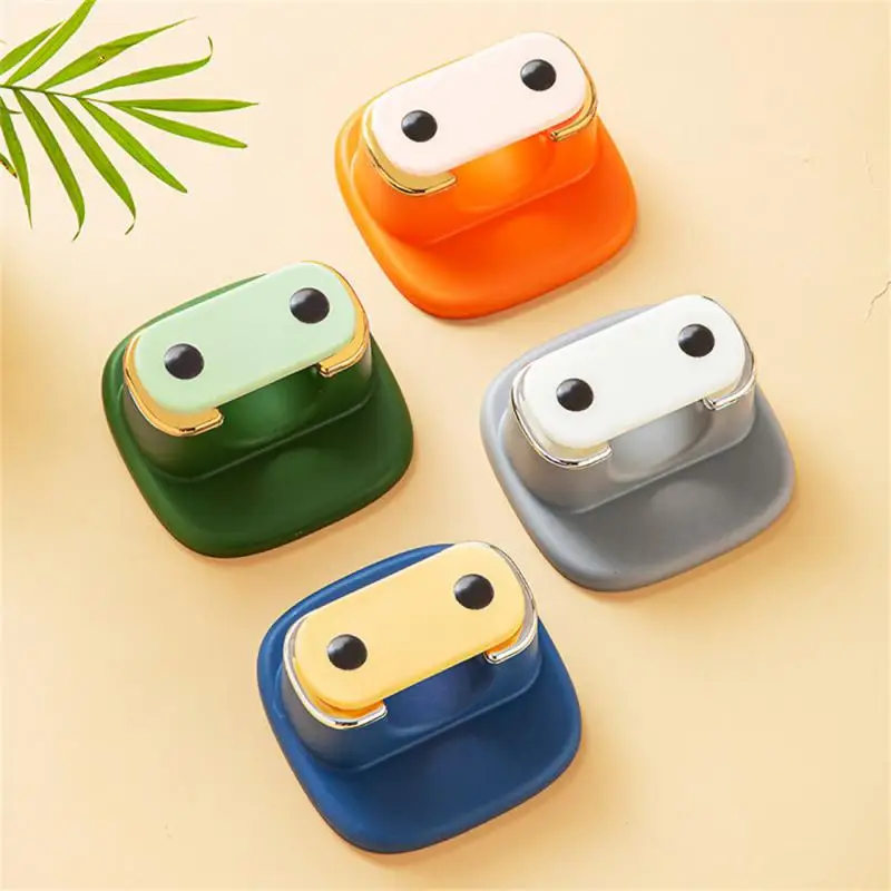

Traceless Strong Sticky Hook Broom Hook Wall Mounted Mop Broom Card Holder Bathroom Hook Bathroom Accessories Mop Hook Mop Clip
