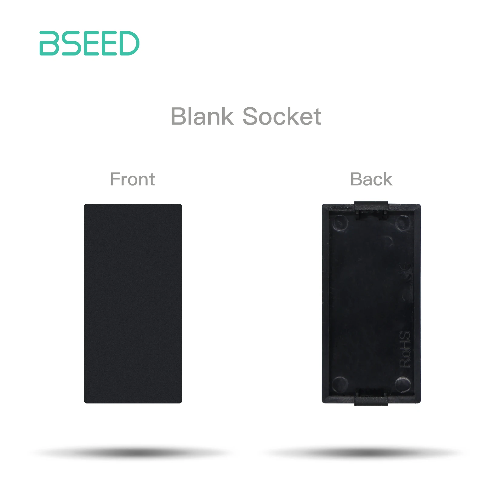 Стеклянная розетка BSEED EU с USB Type-C