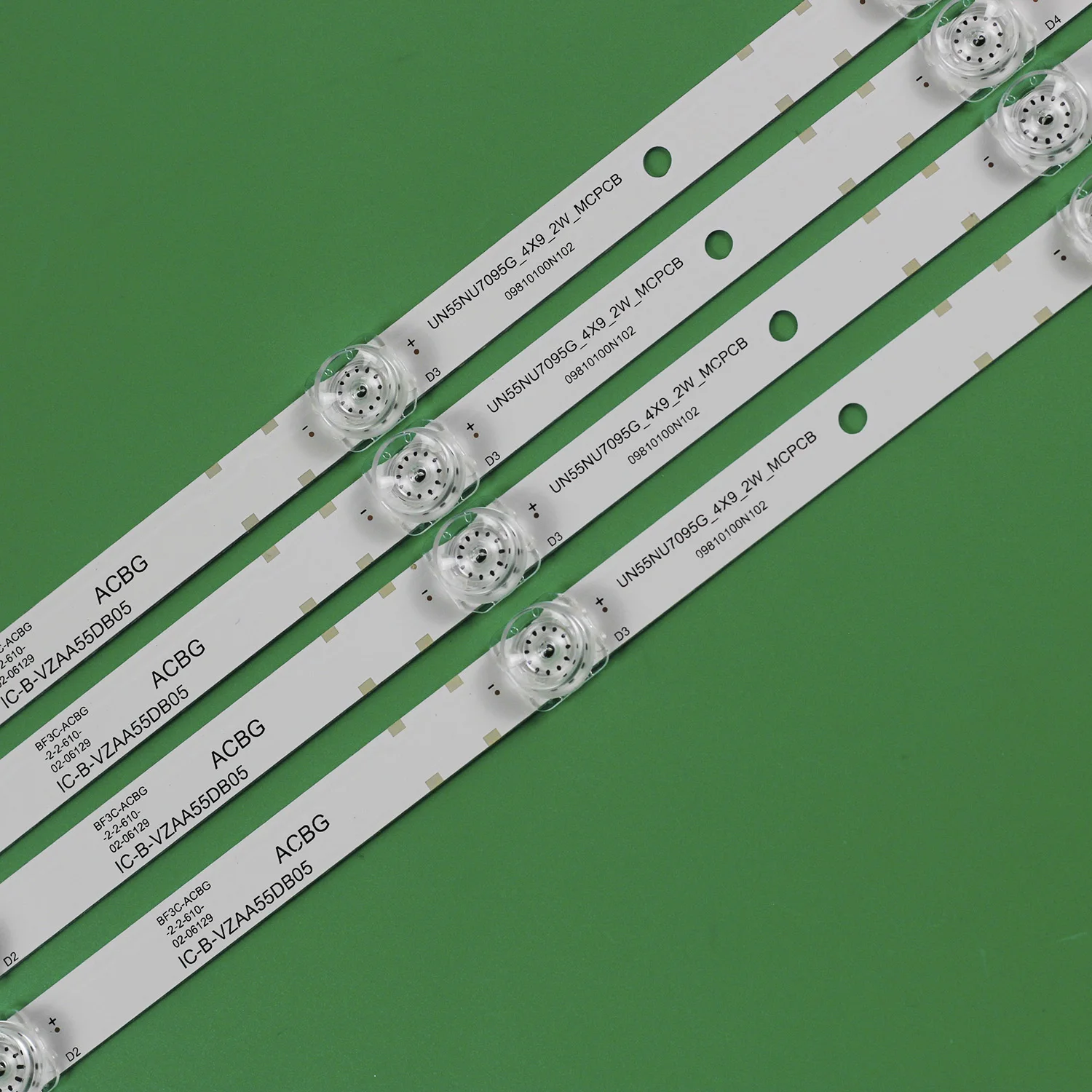 Новые светодиодные ленты для UN55NU7095G UN55NU7095G_4X9_2W_MCPCB 14MM_V0 E47 un55tu7090g UE55TU7002U HG55AJ630UJJXZ CRH-BP