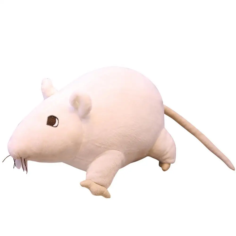 

Soft Plush Simulated 3D Mouse Rat Animal Doll Toy Sofa Couch Decor New Year Gift