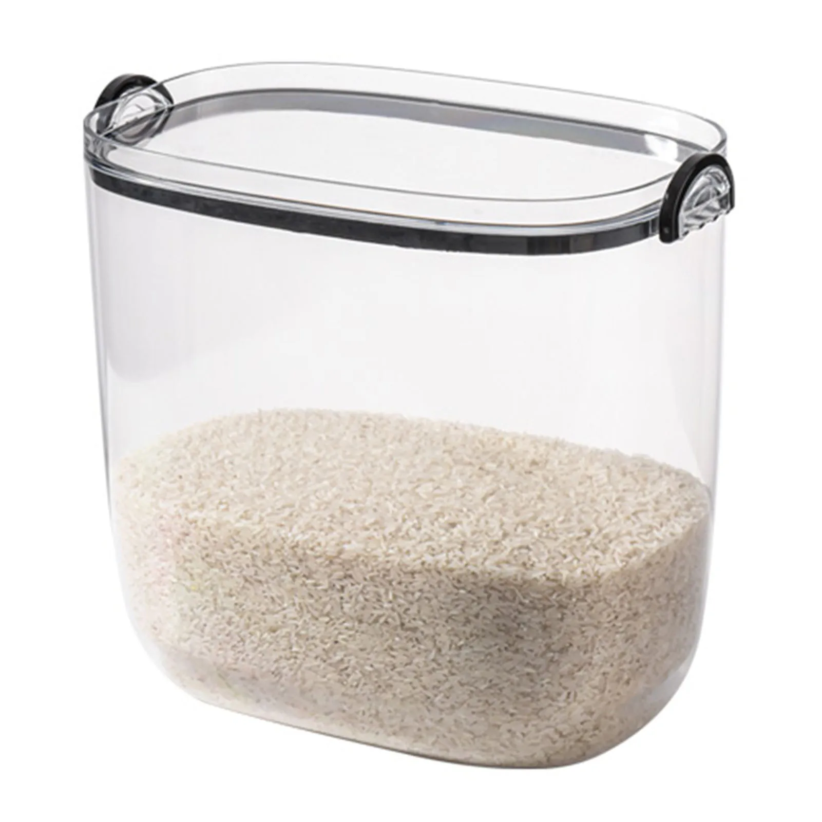 

Rice Storage Container Household Insect-Proof And Moisture-Proof Rice Tank Food Storage Container For Rice Beans Sugar And Flour